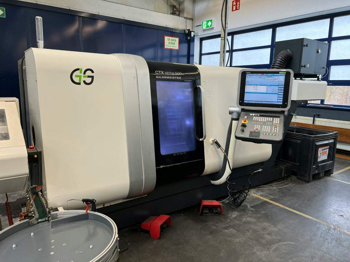 Gildemeister CTX alpha 500 CNC Drehmaschine 2010