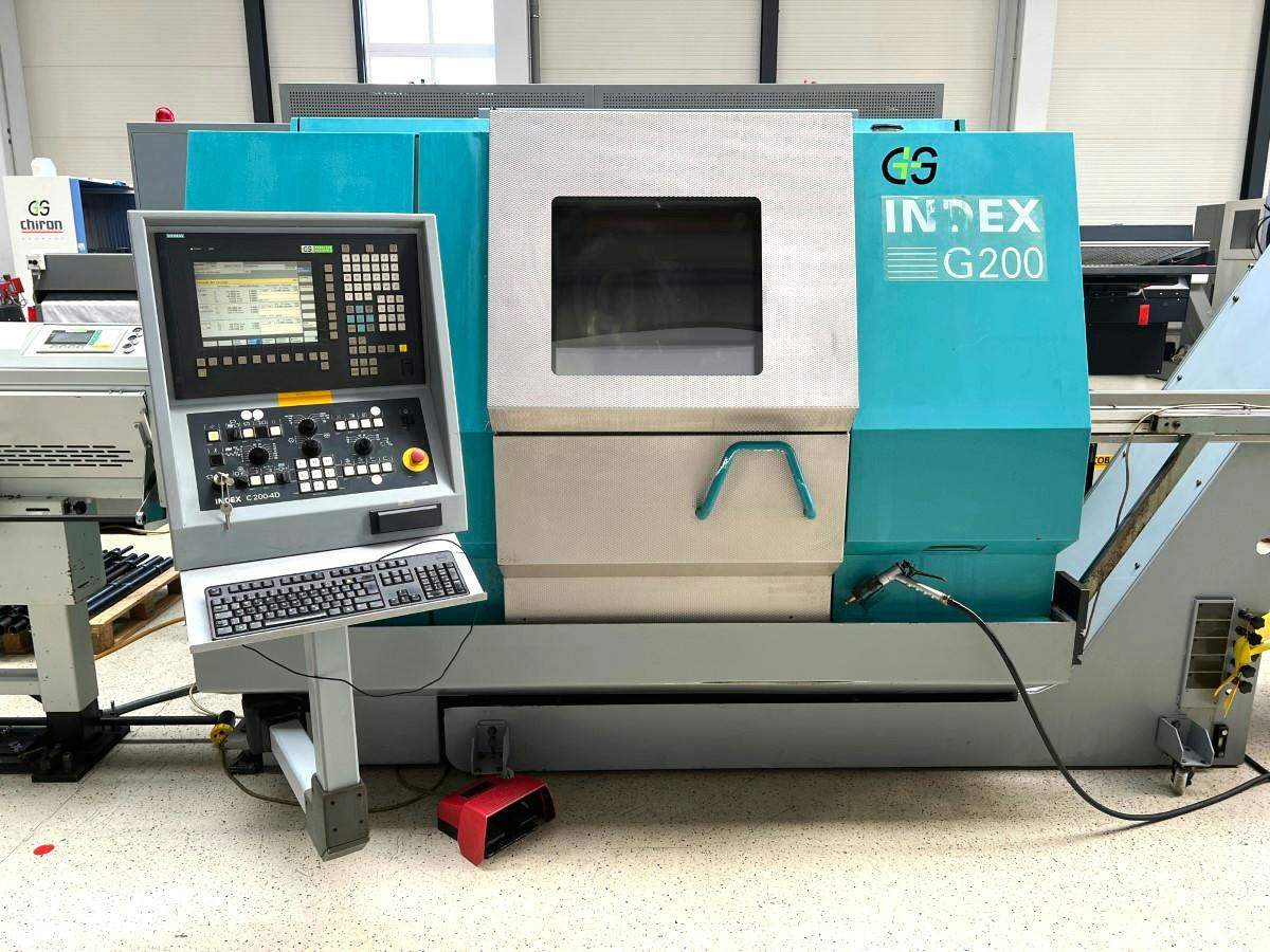 Index G200 CNC Drehmaschine 2001